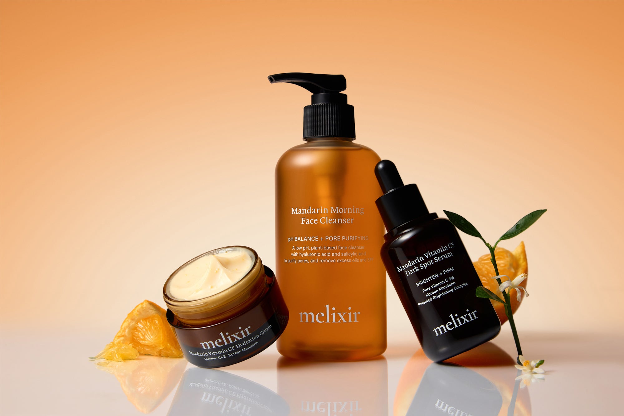 A Choice for Clear and Radiant Skin: Melixir's Mandarin Collection