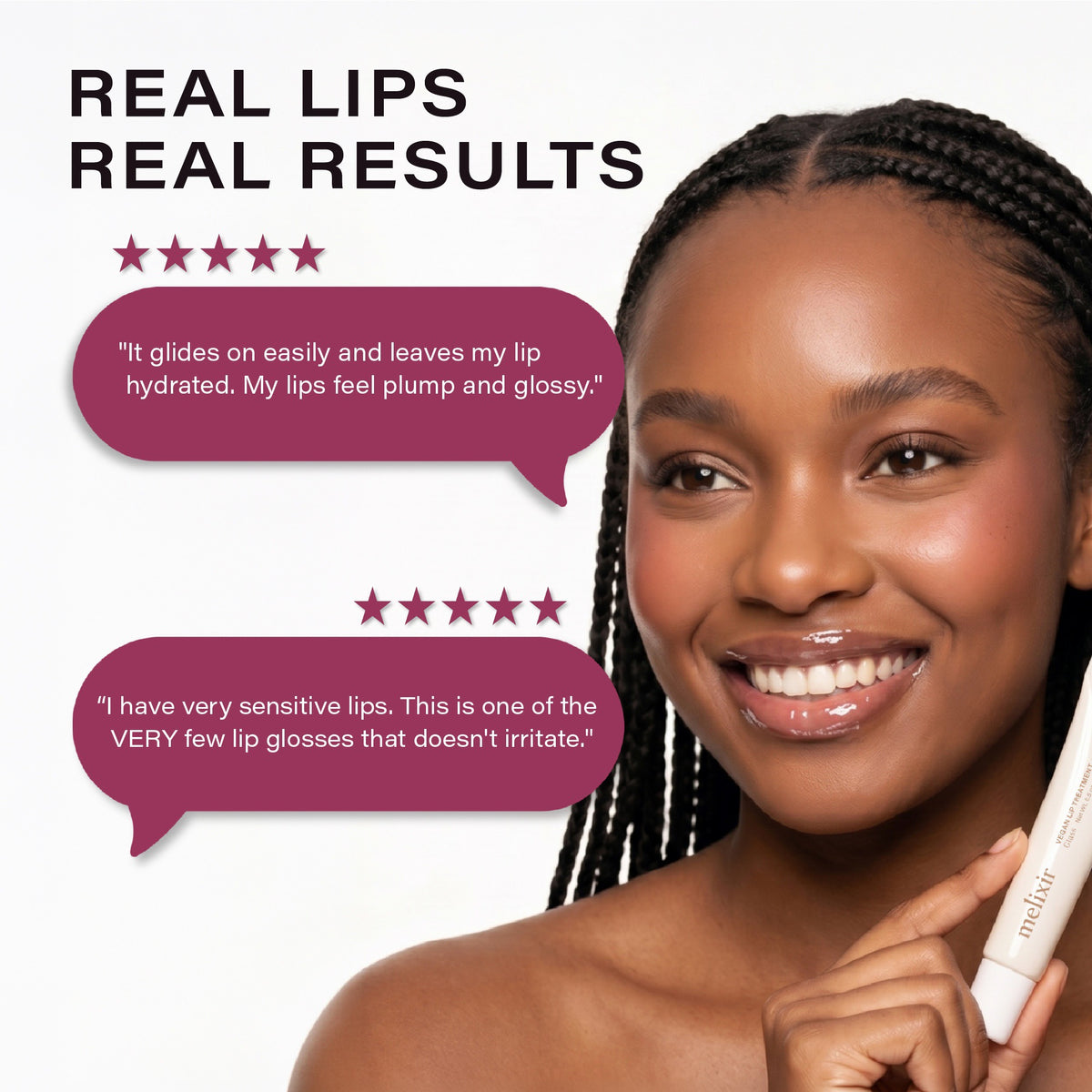 Melixir Vegan Lip Treatment — customer reviews