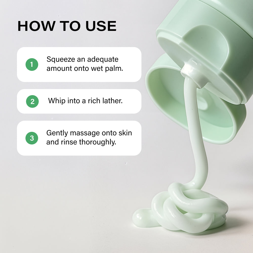Melixir Green Tea Low pH Foam Cleanser - 7
