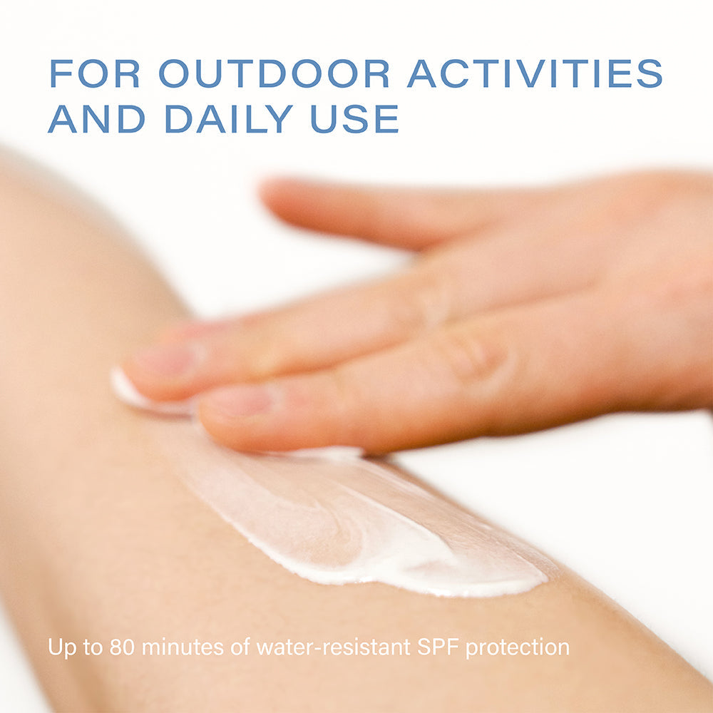 For outdoor activities and daily use - up to 80 minutes of water-resistant SPF protection