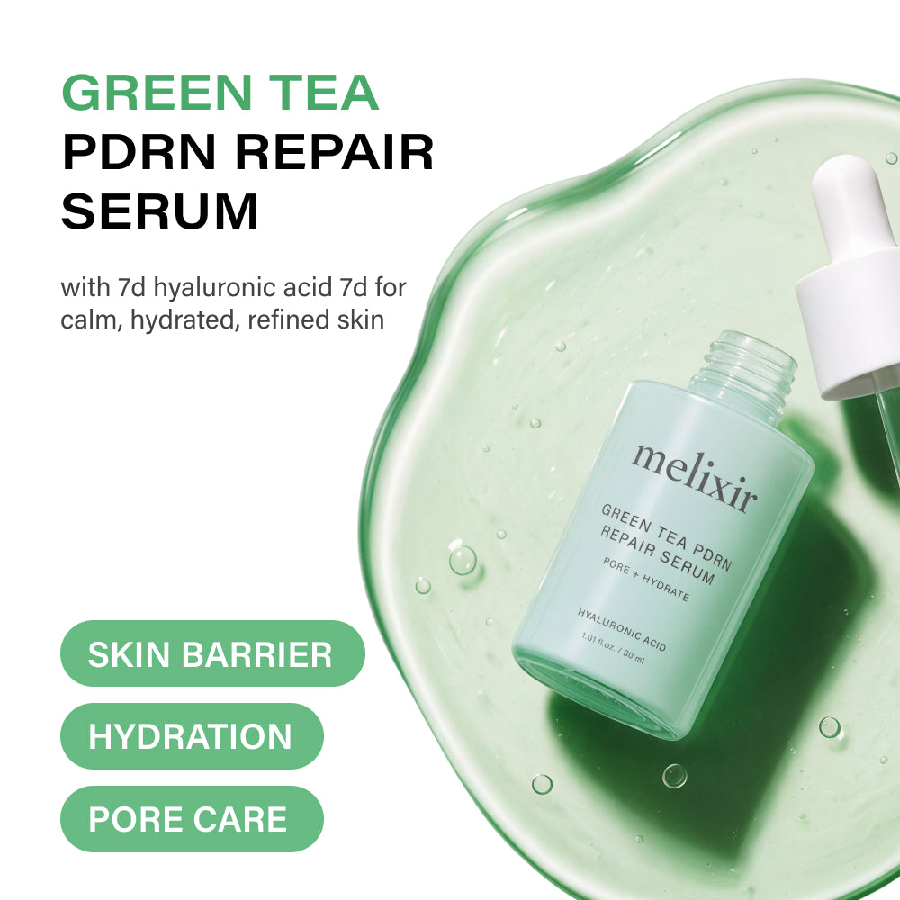 Melixir Green Tea PDRN Repair Serum - main