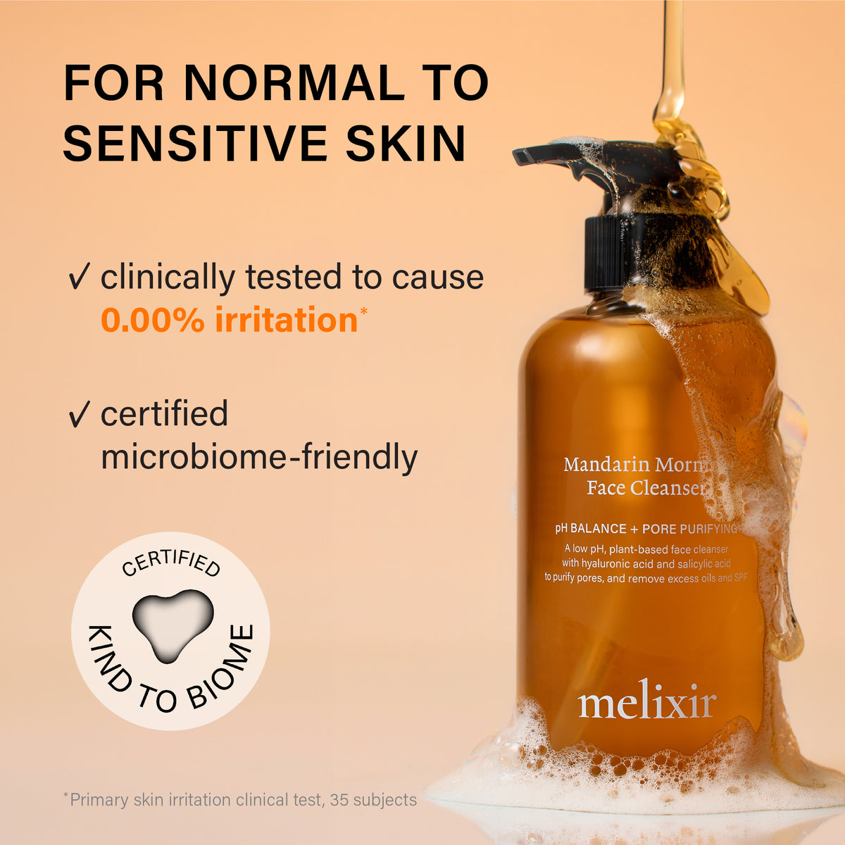 Mandarin Morning Face Cleanser 5